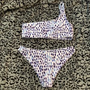 SHEIN One Shoulder Bikini Set